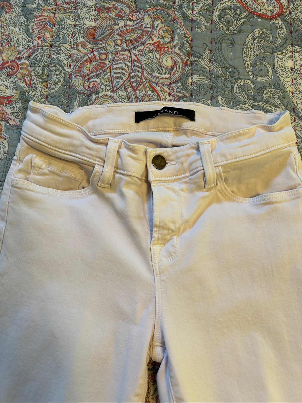 J Brand Women’s Skinny White Jeans